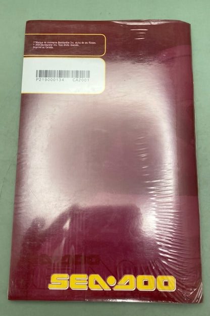 Sea-Doo 219000134 Operator's Guide LVR Con.2002 New Genuine