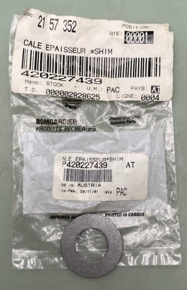 Sea-Doo by BRP 420227439 Shim New Genuine