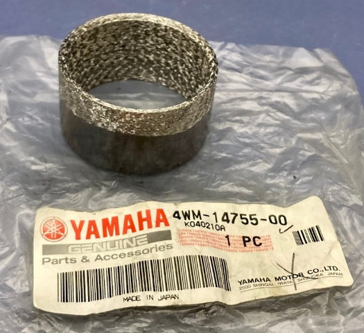 Yamaha 4WM-14755-00 Silencer Gasket New Genuine