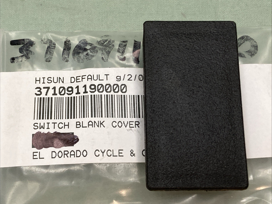NEW REPLACES HISUN 37109-119-0000 SWITCH BLANK COVER