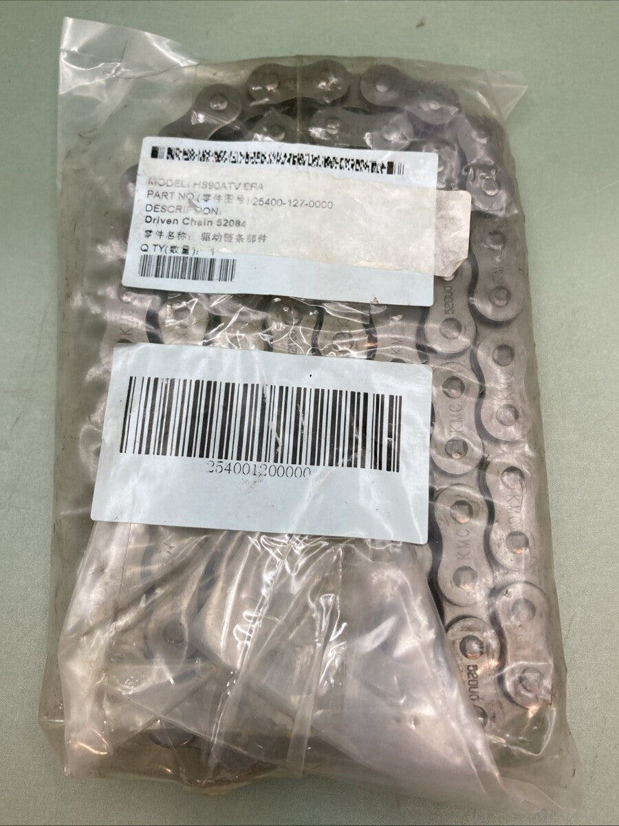 NEW GENUINE HISUN 25400-127-0000 DRIVEN CHAIN 52084