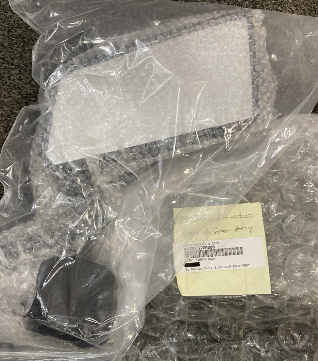 NEW GENUINE HISUN 89220-12G-0000 RIGHT MIRROR ASSY
