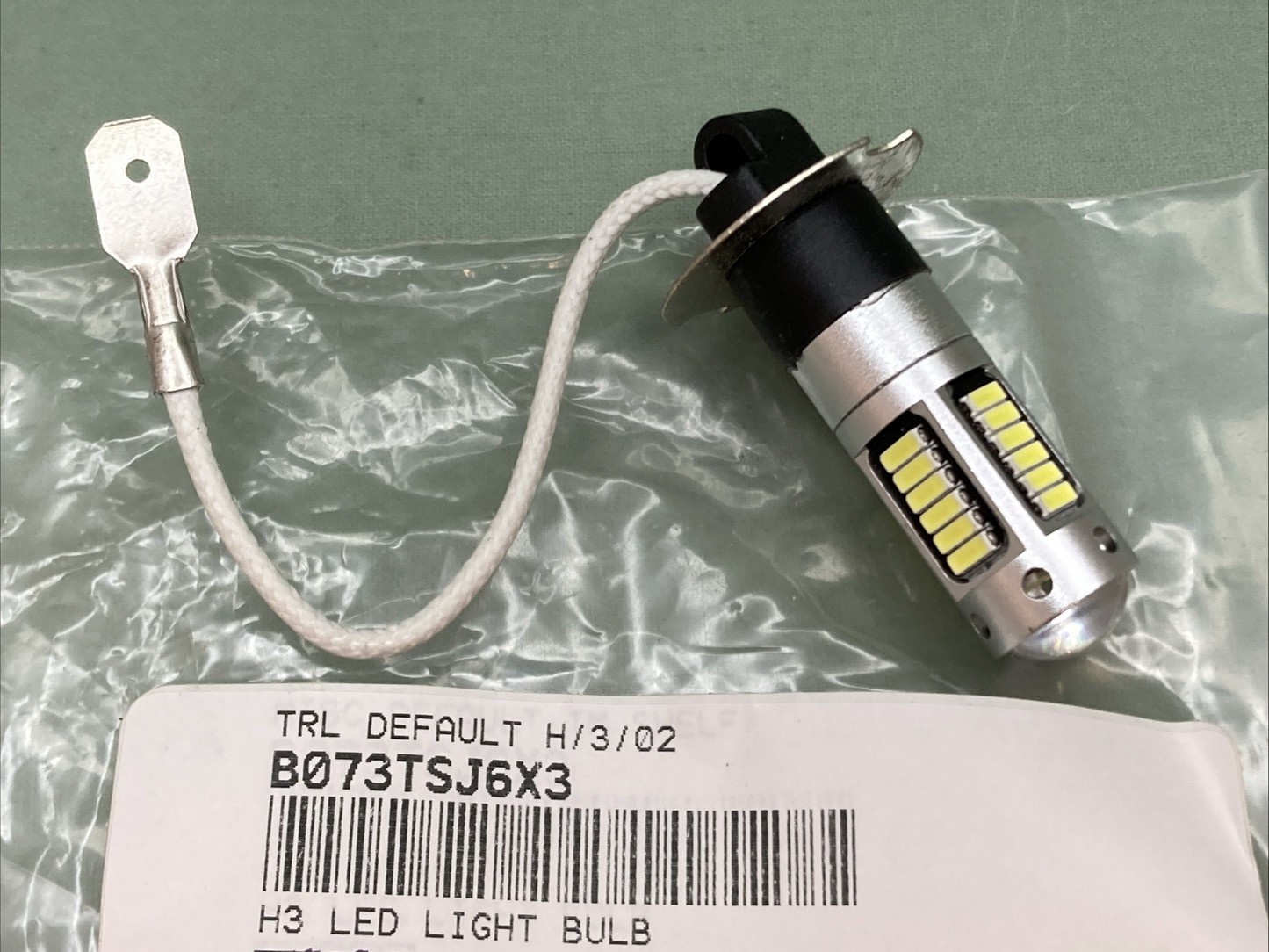 NEW REPLACES TRAILMASTER B073TSJ6X3B H3 LED LIGHT BULB