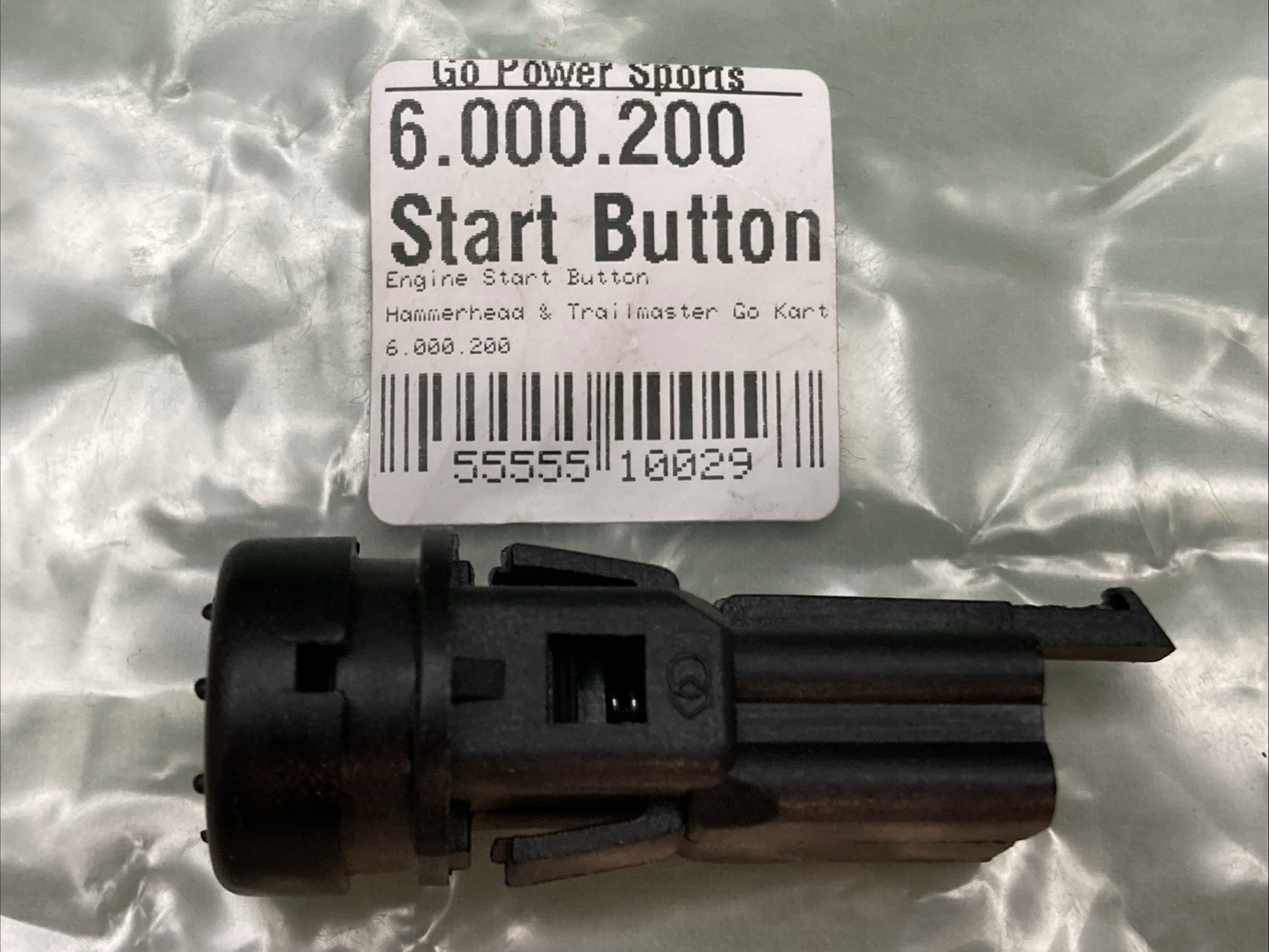 NEW GENUINE GO POWER SPORTS 6.000.200 Engine Start Button