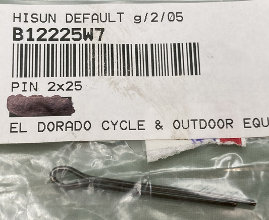 QTY 5 NEW REPLACES HISUN B12225W7 PIN 2 X 25
