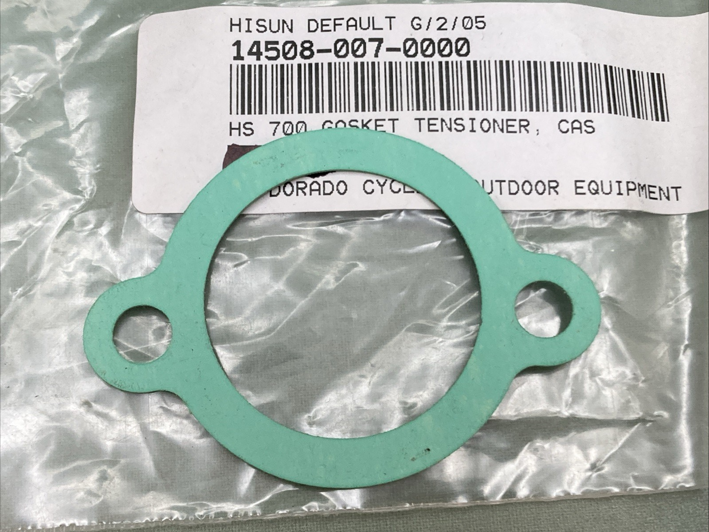 NEW REPLACES HISUN 14508-007-0000 GASKET, TENSIONER CASE