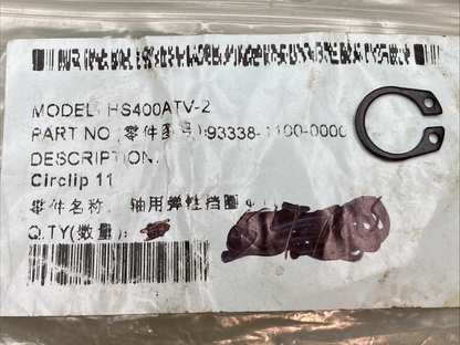 NEW GENUINE HISUN 93338-110-00000 CIRCLIP