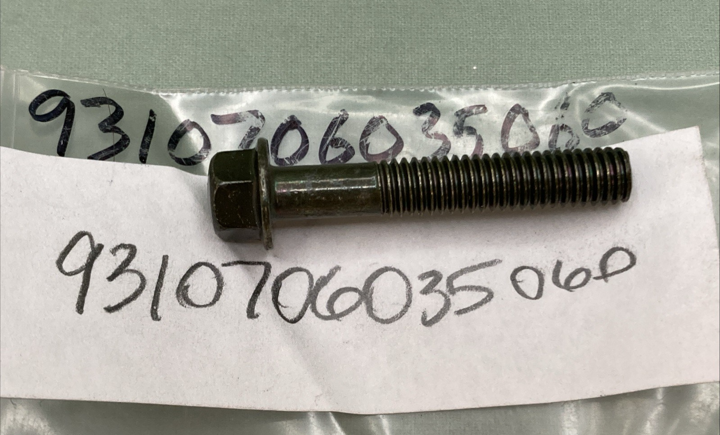 NEW REPLACES HISUN 93107-060-35060 BOLT M6