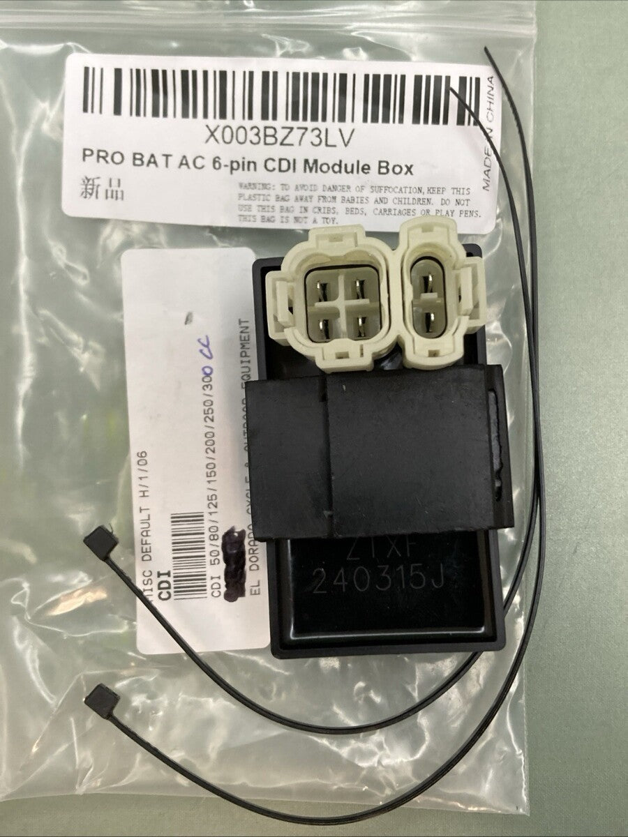 NEW PRO BAT X003BZ3LV AC 6 PIN CDI MODULE BOX