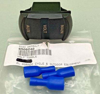 NEW REPLACES WORGEOUS 6506040 10-60 V DUAL VOLTAGE POWER MONITORING METER RV
