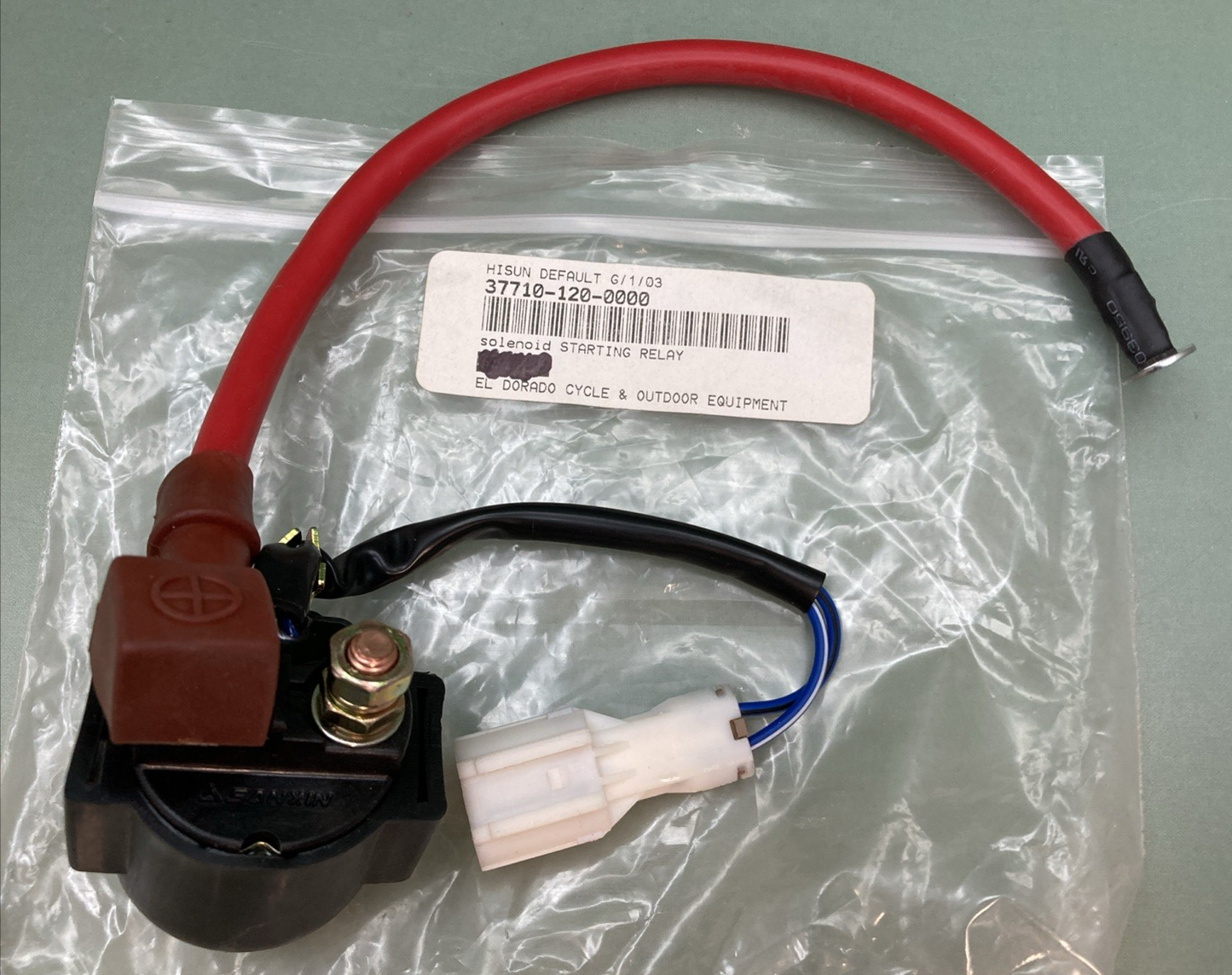 NEW GENUINE HISUN 37710-120-0000 Starting Relay Solenoid