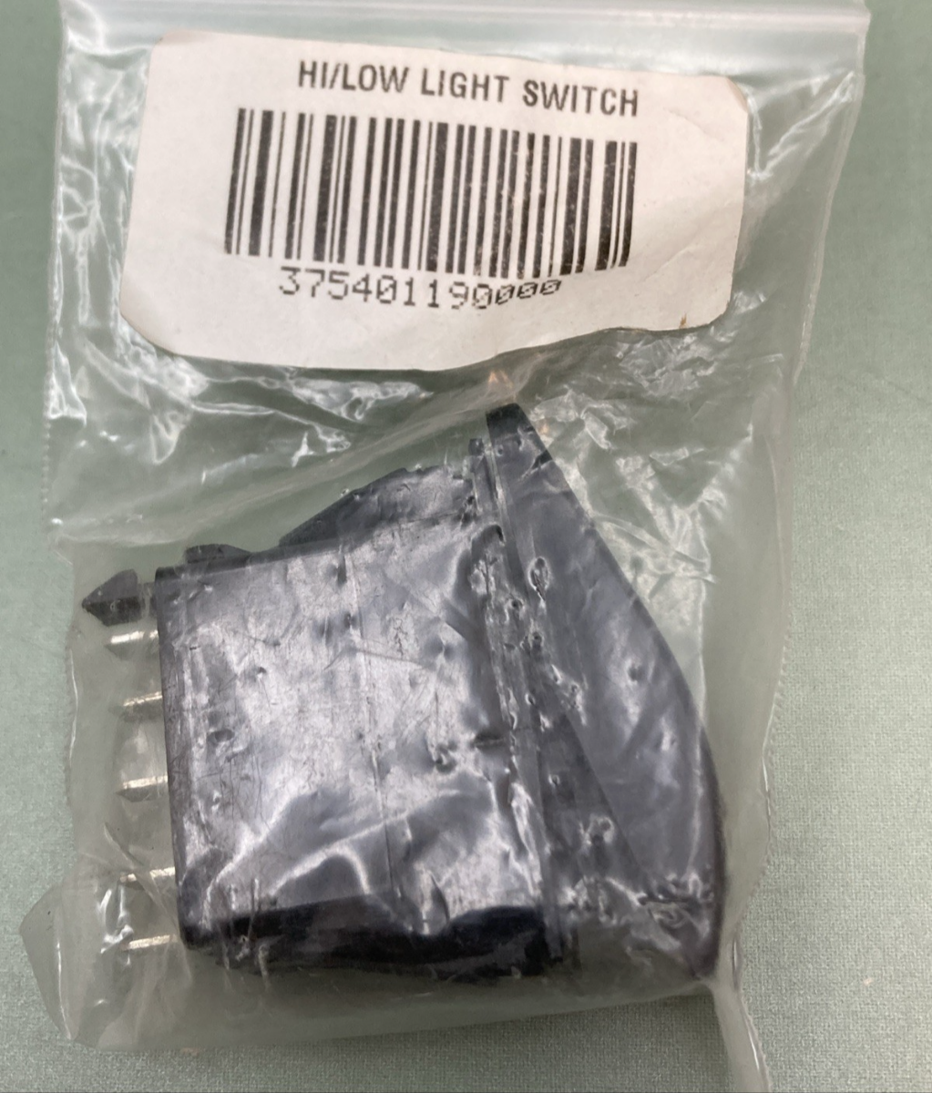NEW REPLACES HISUN 37540-119-0000 Headlight High Low Switch