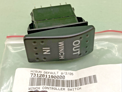 NEW REPLACES HISUN 73120-119-0000 Control Switch, Winch