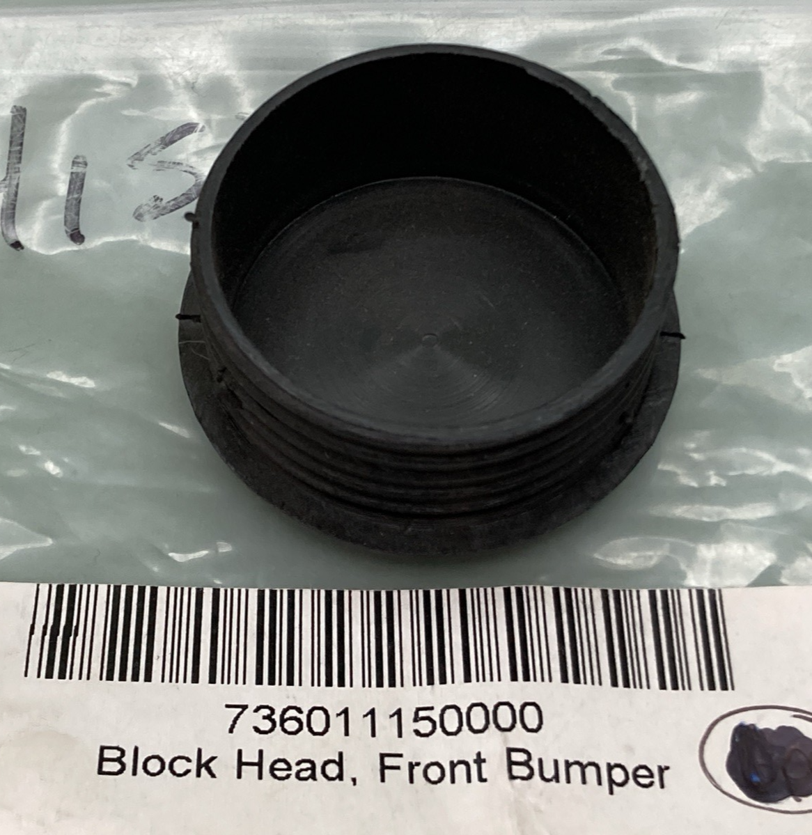 NEW REPLACES HISUN 73601-115-0000 BLOCK HEAD FRONT BUMPER