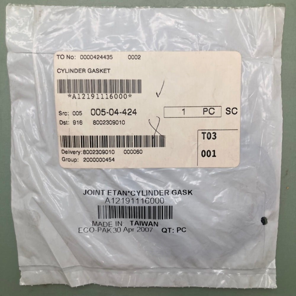 Replaces Can-Am A12191116000 Cylinder Gasket, New