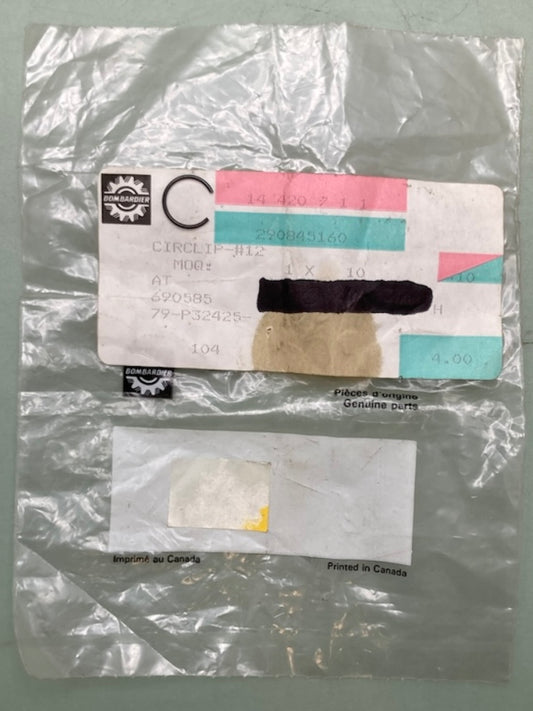 Qty 2 Bombardier 290845160 Circlip, New Genuine