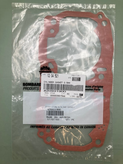 Bombardier 420931900 Cylinder Gasket, New Genuine