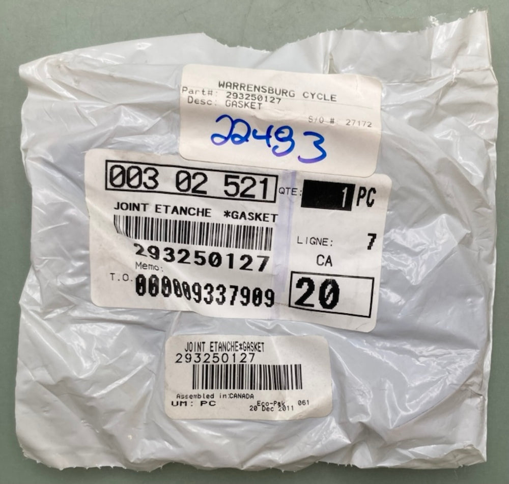 Replaces Sea-Doo 293250127 Gasket, New