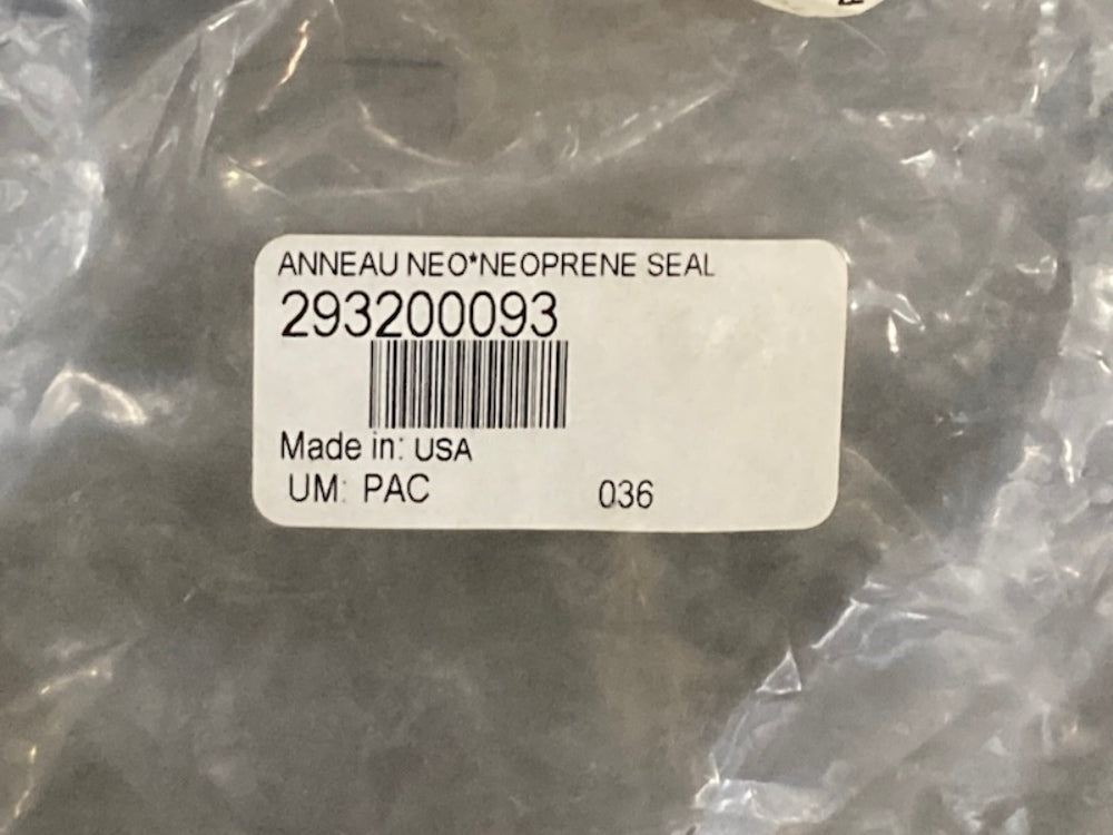 Replaces Can-Am 293200093 Neoprene Seal 83 in 293200017, New