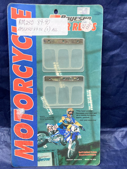New Genuine Boyesen 637 Power Reeds