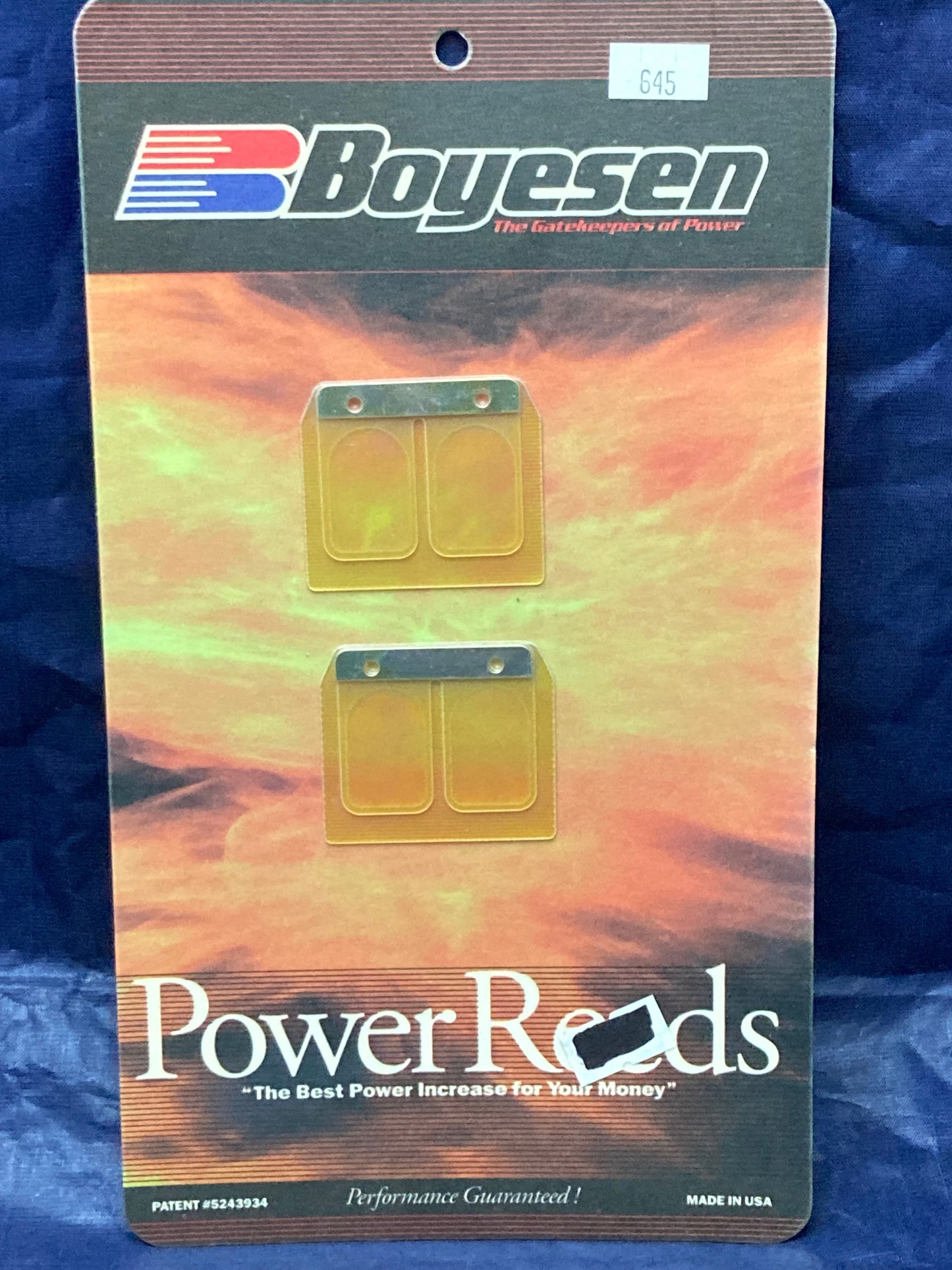 New Genuine Boyesen 645 Power Reeds