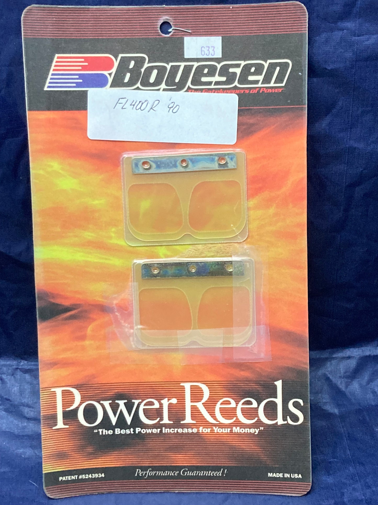 New Genuine Boyesen 633 Power Reeds