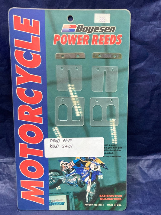 New Genuine Boyesen 622 Power Reeds