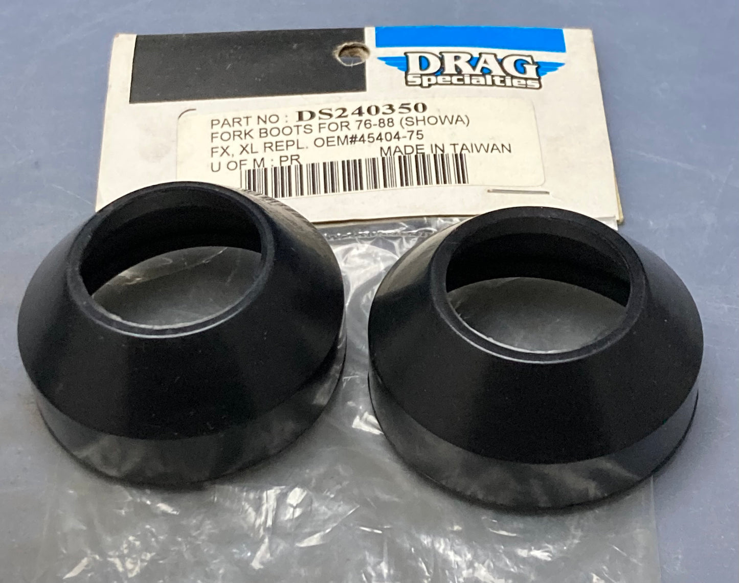New Genuine Drag Specialties DS240350 Fork Boots