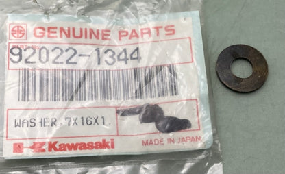 Kawasaki 92022-1344 Washer 7x16x1.2 New Genuine