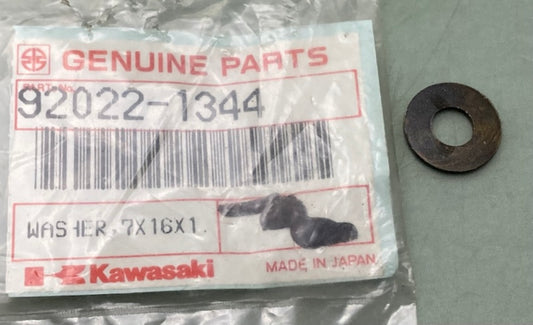 Kawasaki 92022-1344 Washer 7x16x1.2 New Genuine