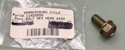 Kawasaki 114G0850 Bolt Hex Head 8x50 New Replaces