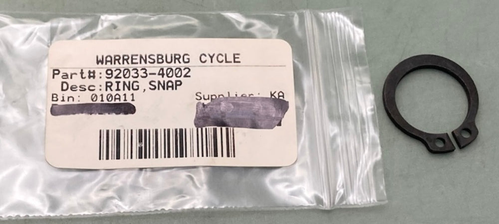 Kawasaki 92033-4002 Snap Ring New Replaces