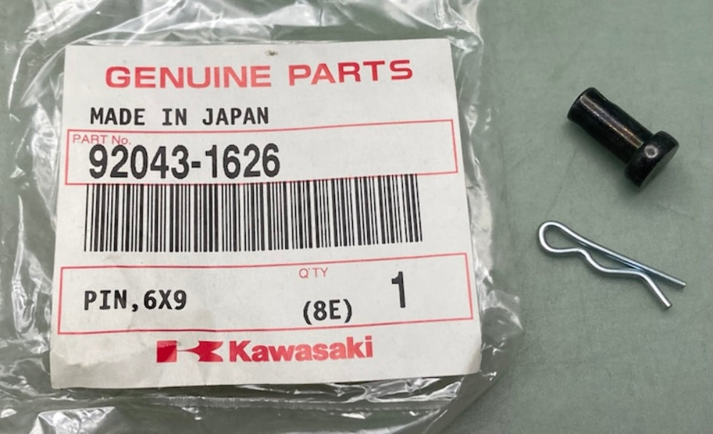 Kawasaki 92043-1626 Pin 6x9 New Genuine
