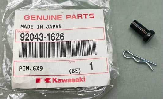 Kawasaki 92043-1626 Pin 6x9 New Genuine