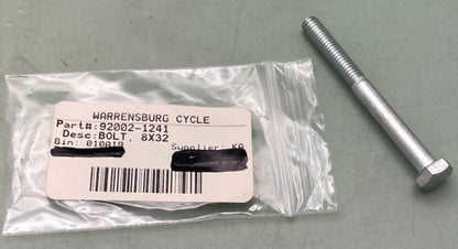 Kawasaki 92002-1241 Bolt Small Upset New Replaces 115B0832