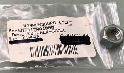 Kawasaki 317AA1000 Nut Hex Small New Replaces