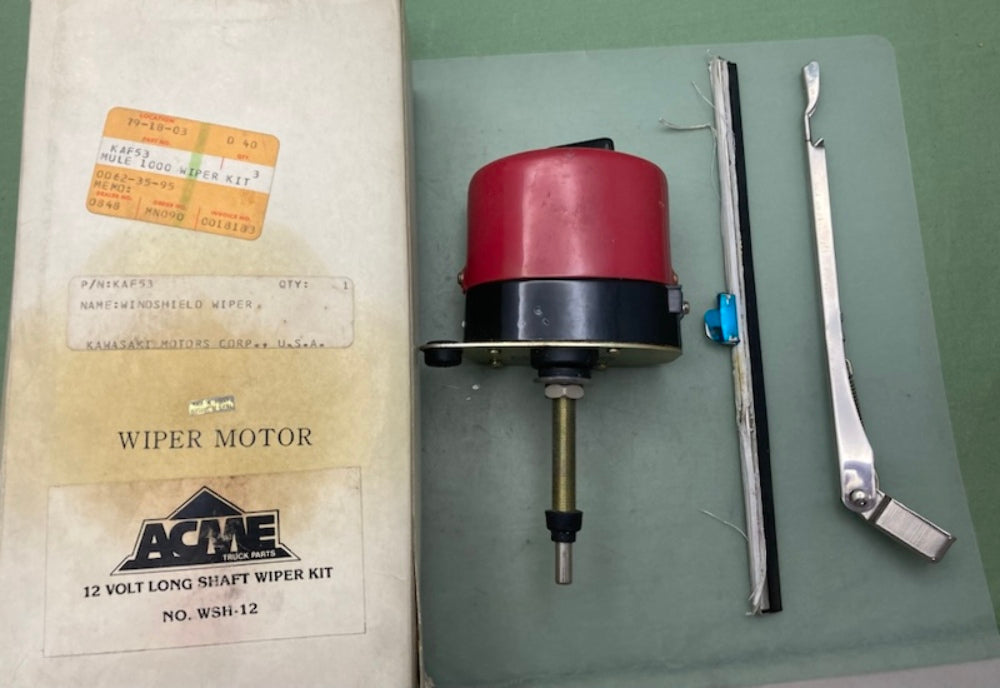 Kawasaki KAF53 Mule 1000 F/G Wiper Kit New Replaces Incomplete kit see photos.