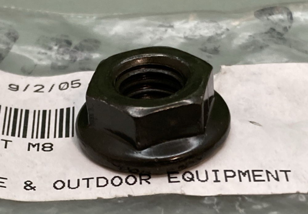 NEW REPLACES HISUN B09M822 FLANGE LOCK NUT M8