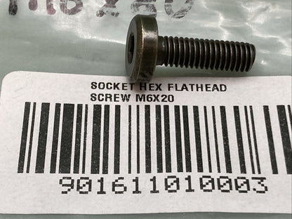 NEW REPLACES HISUN 90161-101-0003 SOCKET HEX FLAT HEAD SCREW M6 X 20