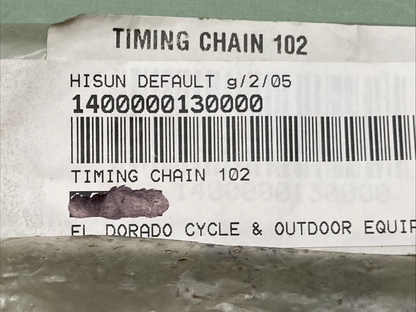 NEW REPLACES HISUN 14000-0013-0000 TIMING Chain