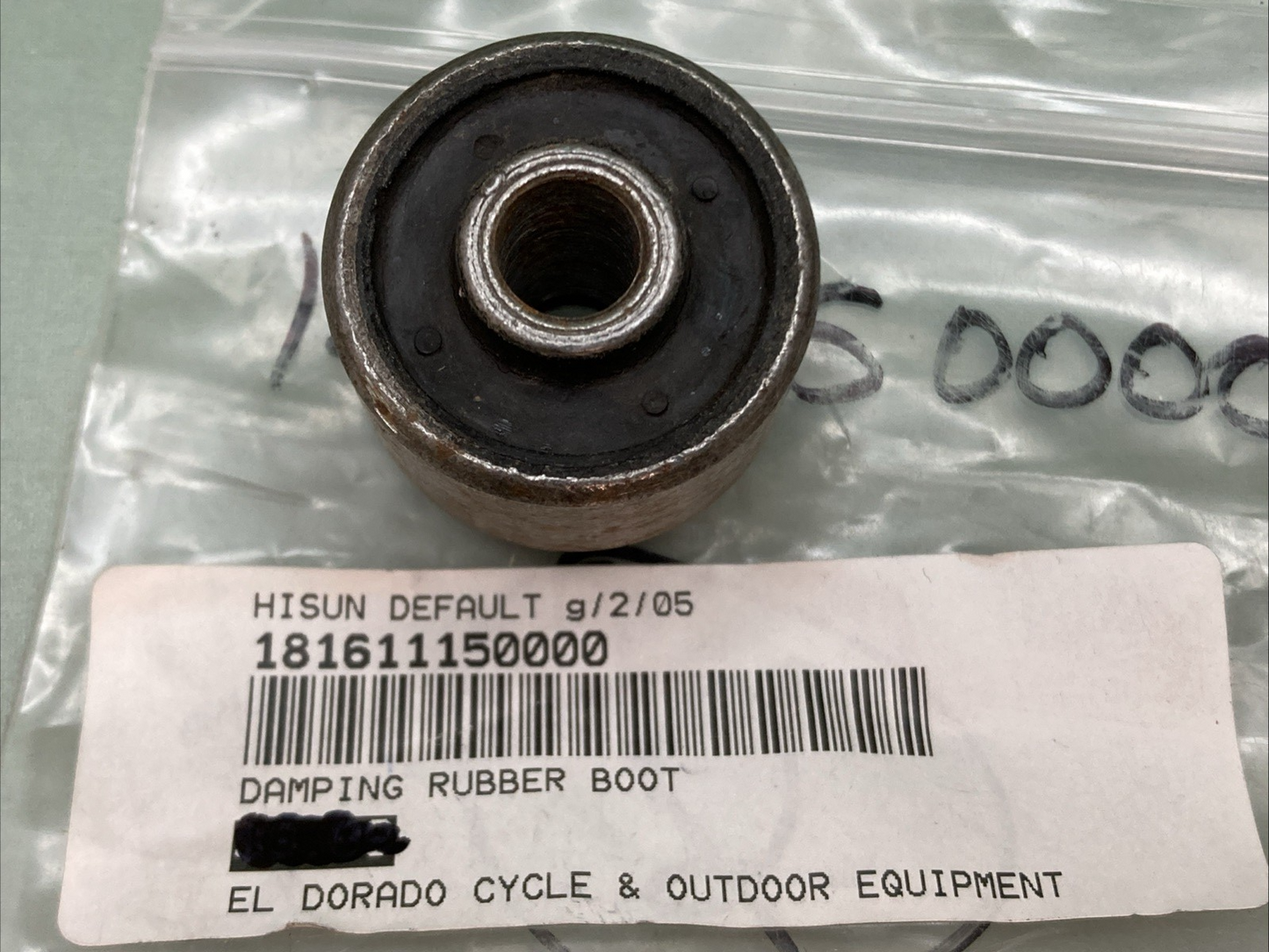 NEW REPLACES HISUN 18161-115-0000 DAMPING RUBBER BOOT