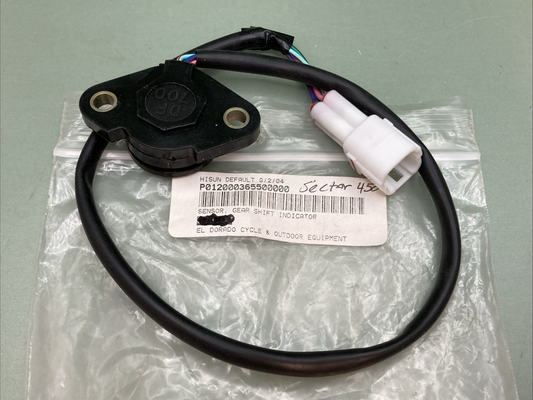 NEW REPLACES HISUN P012000365500000 SENSOR GEAR SHIFT INDICATOR