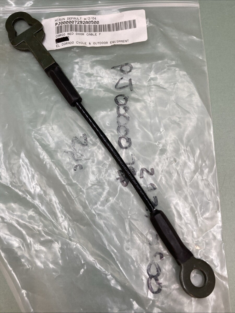 NEW REPLACES HISUN PJ000007292A0500 CARGO BED DOOR CABLE F