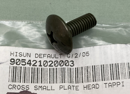 NEW REPLACES HISUN 90542-102-0003 CROSS SMALL PLATE HEAD TAPPI