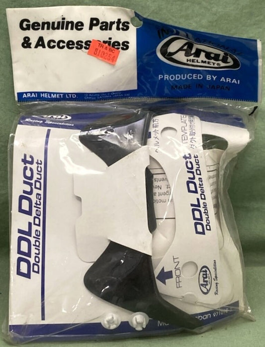 Arai Helmet 971018-J Double Delta Duct Black New Genuine