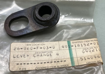 Replaces Yamaha 401-18152-01-00 Shift Lever 4 New
