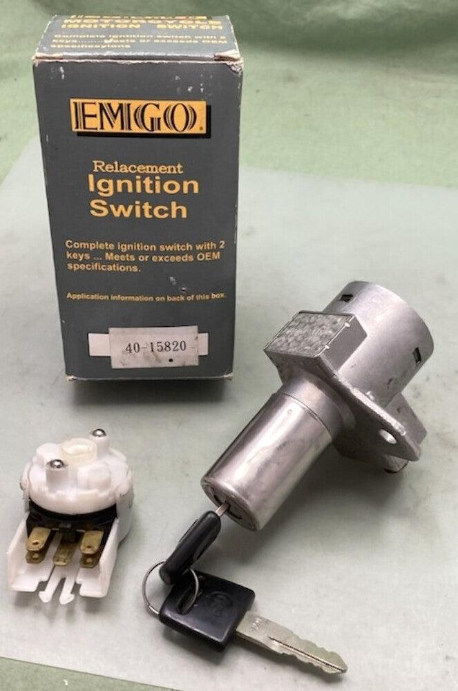 Emgo 40-15820 Ignition Switch New Genuine