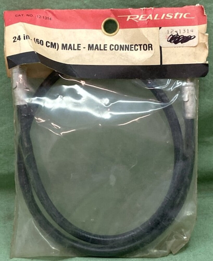 Realistic 12-1314 Male Connector New Genuine
