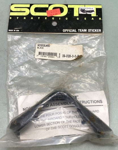 Scott 09-0128-0-0-BLK Goggle Nose Guard New Genuine
