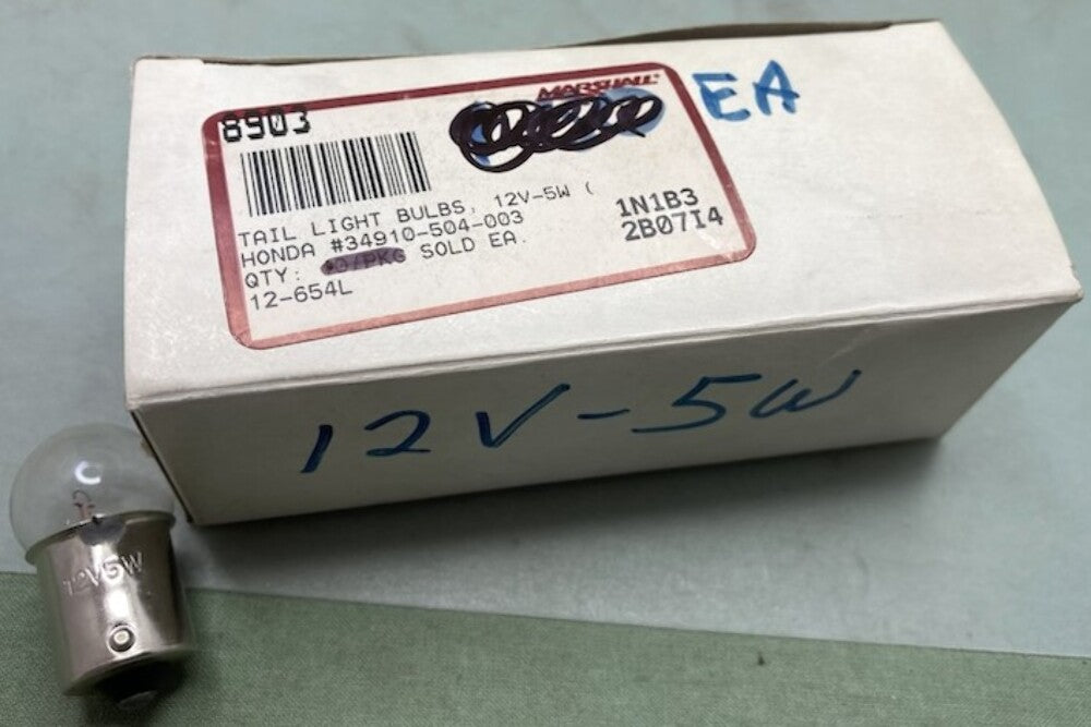 Replaces Honda 34910-504-003 Tail Light Bulb New